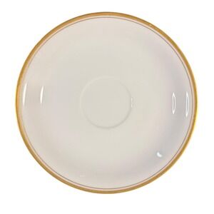 VTG Noritake Patricia 4982 China Gold Rimmed Saucer Japan White Porcelain